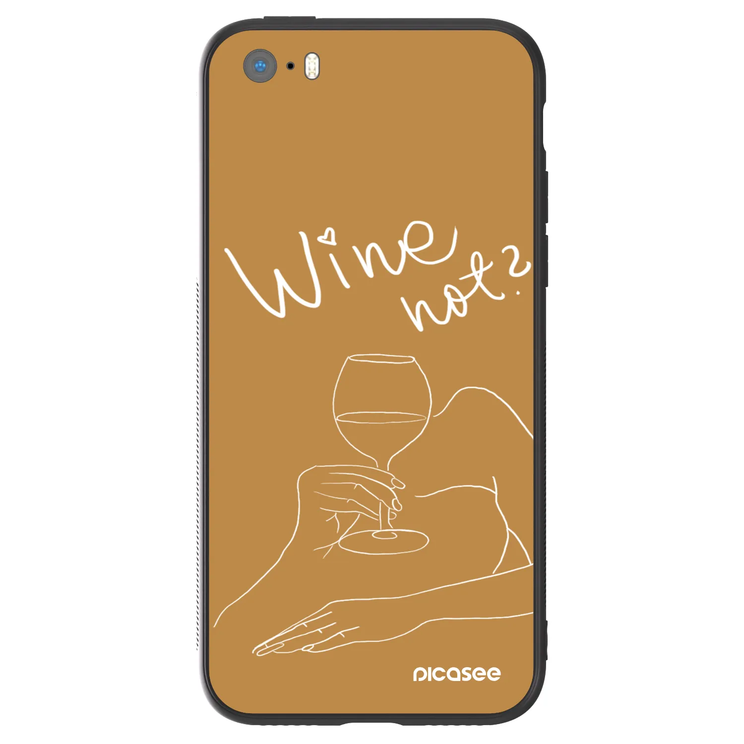 Picasee ULTIMATE CASE Apple iPhone 5/5S/SE - készülékre - Wine not