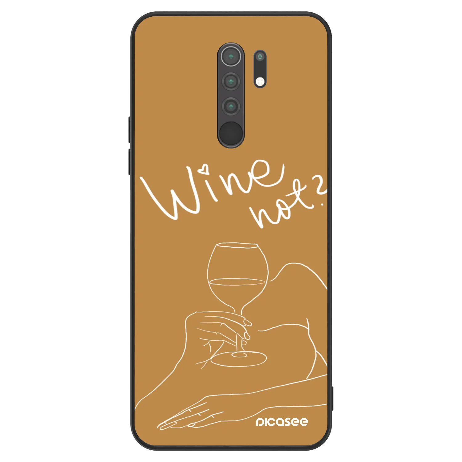Picasee ULTIMATE CASE Xiaomi Redmi 9 - készülékre - Wine not