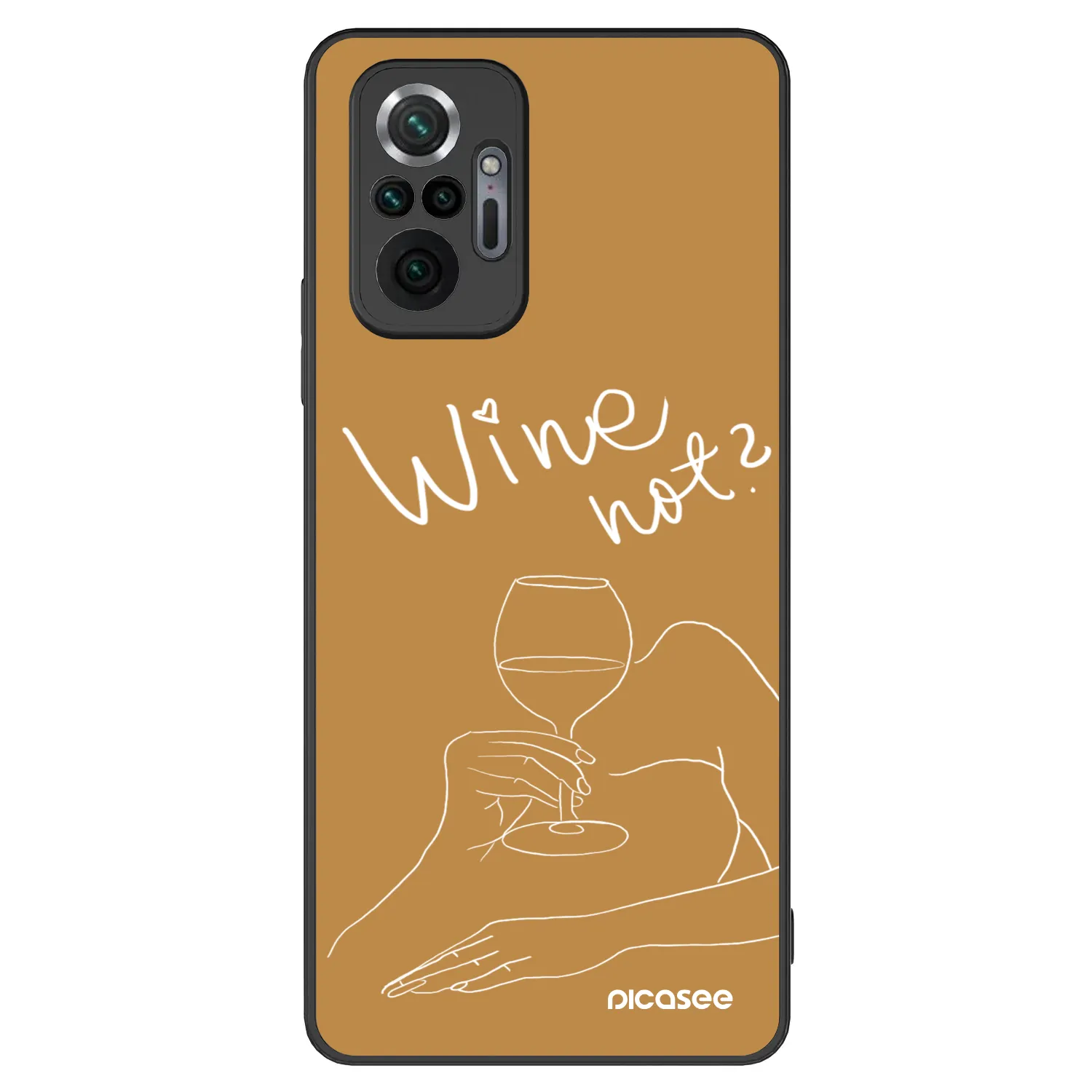 Picasee ULTIMATE CASE Xiaomi Redmi Note 10 Pro - készülékre - Wine not