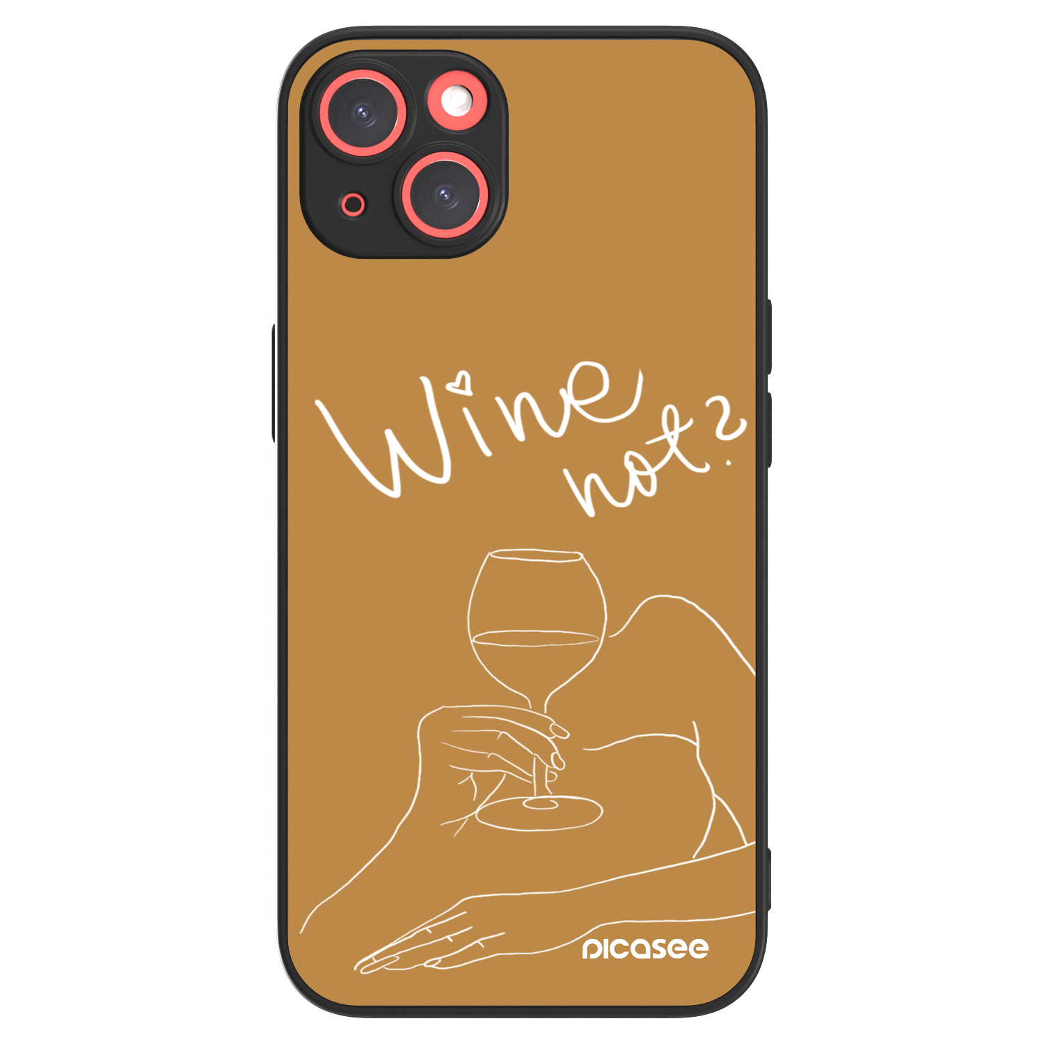 Picasee ULTIMATE CASE Apple iPhone 13 - készülékre - Wine not