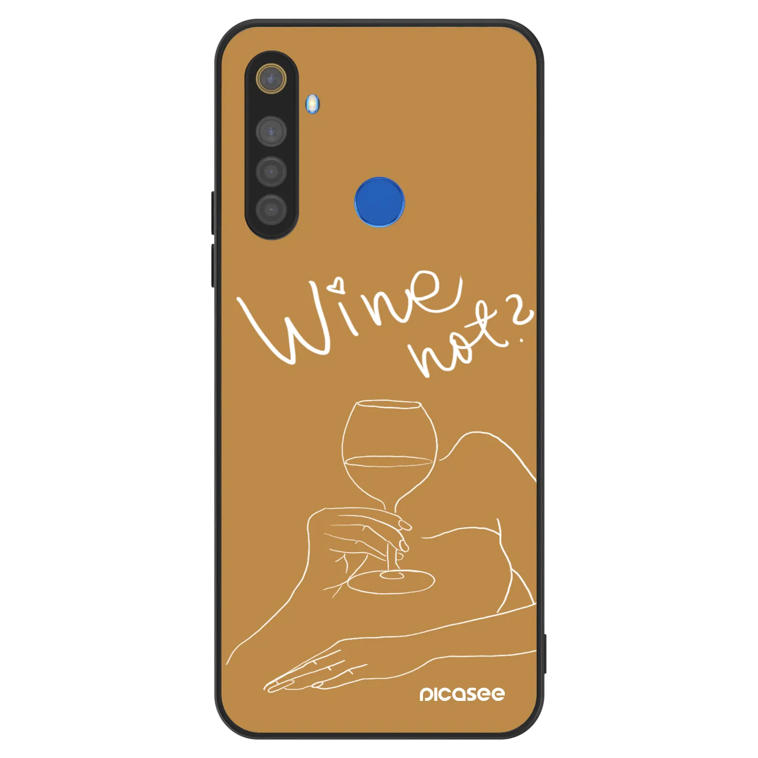 Picasee ULTIMATE CASE Realme 5 - készülékre - Wine not