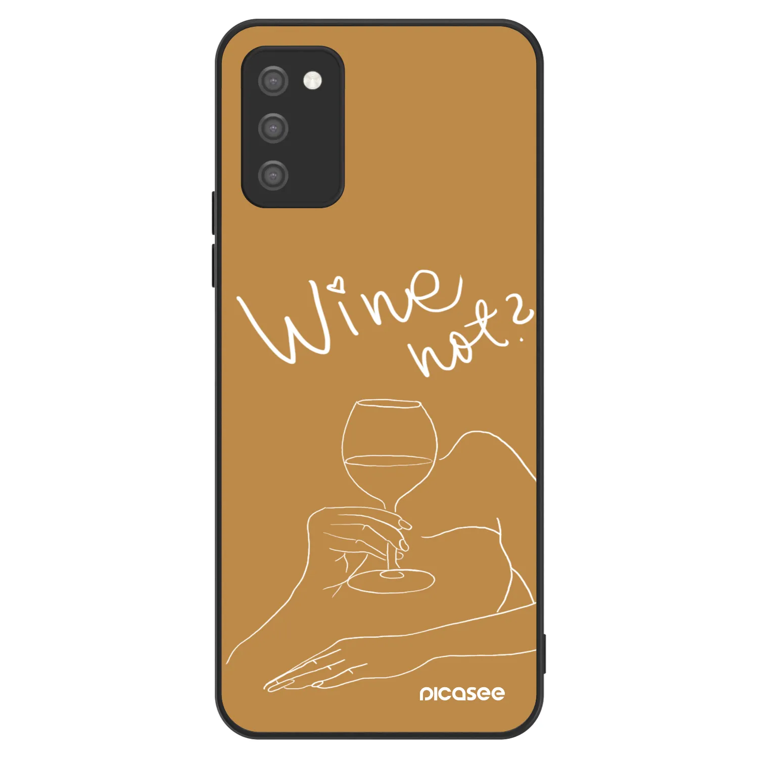 Picasee ULTIMATE CASE Samsung Galaxy A02s A025G - készülékre - Wine not