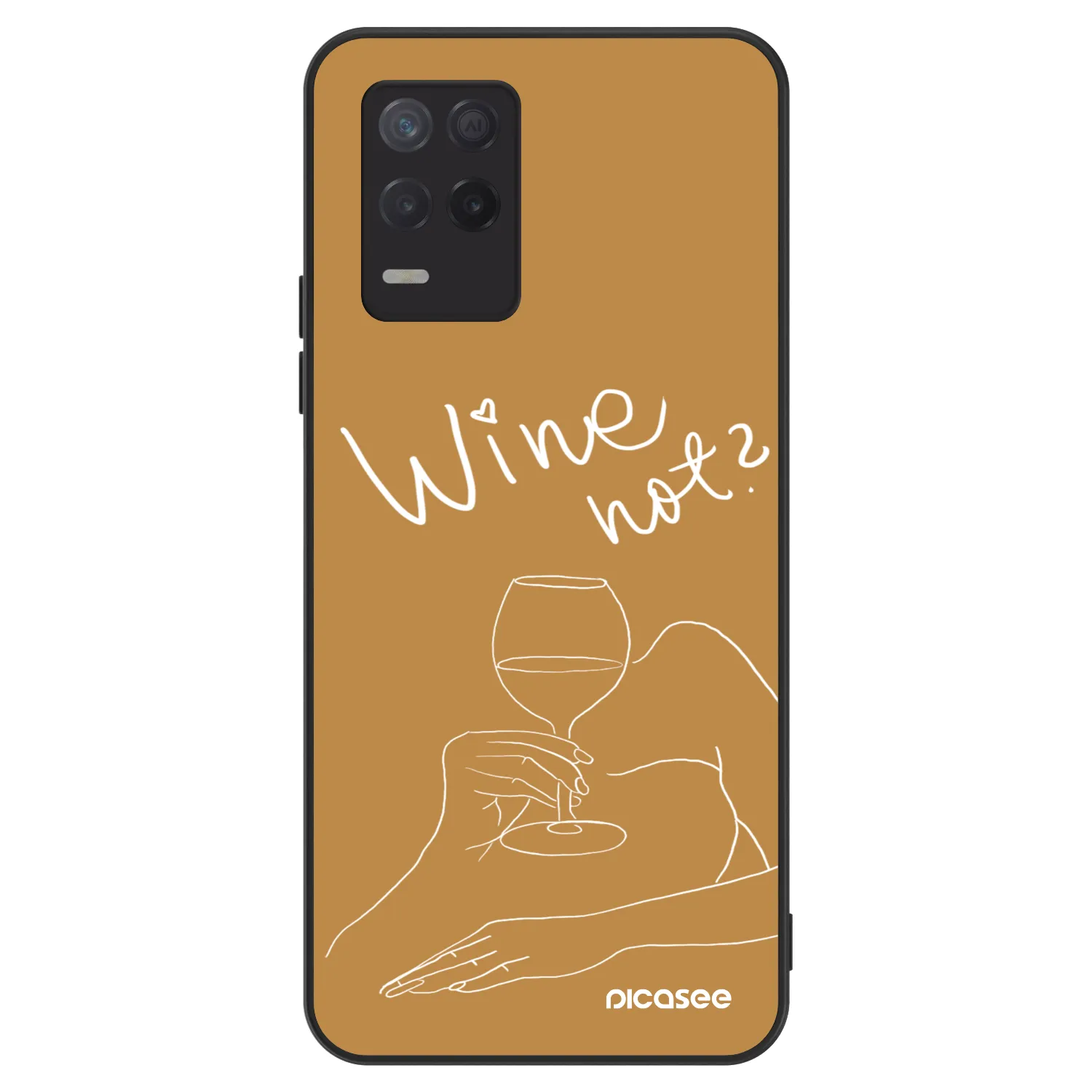 Picasee ULTIMATE CASE Realme 8 5G - készülékre - Wine not