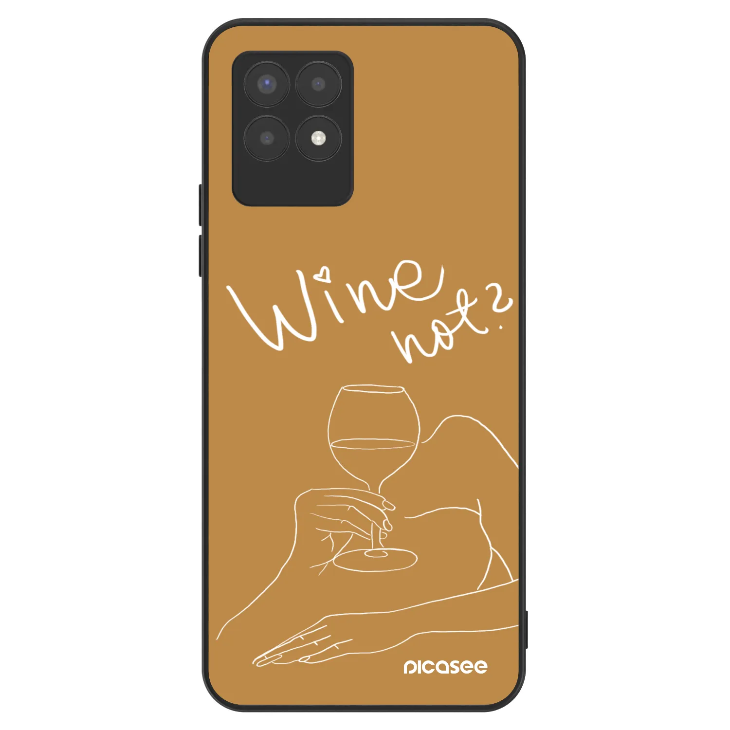 Picasee ULTIMATE CASE Realme 8i - készülékre - Wine not