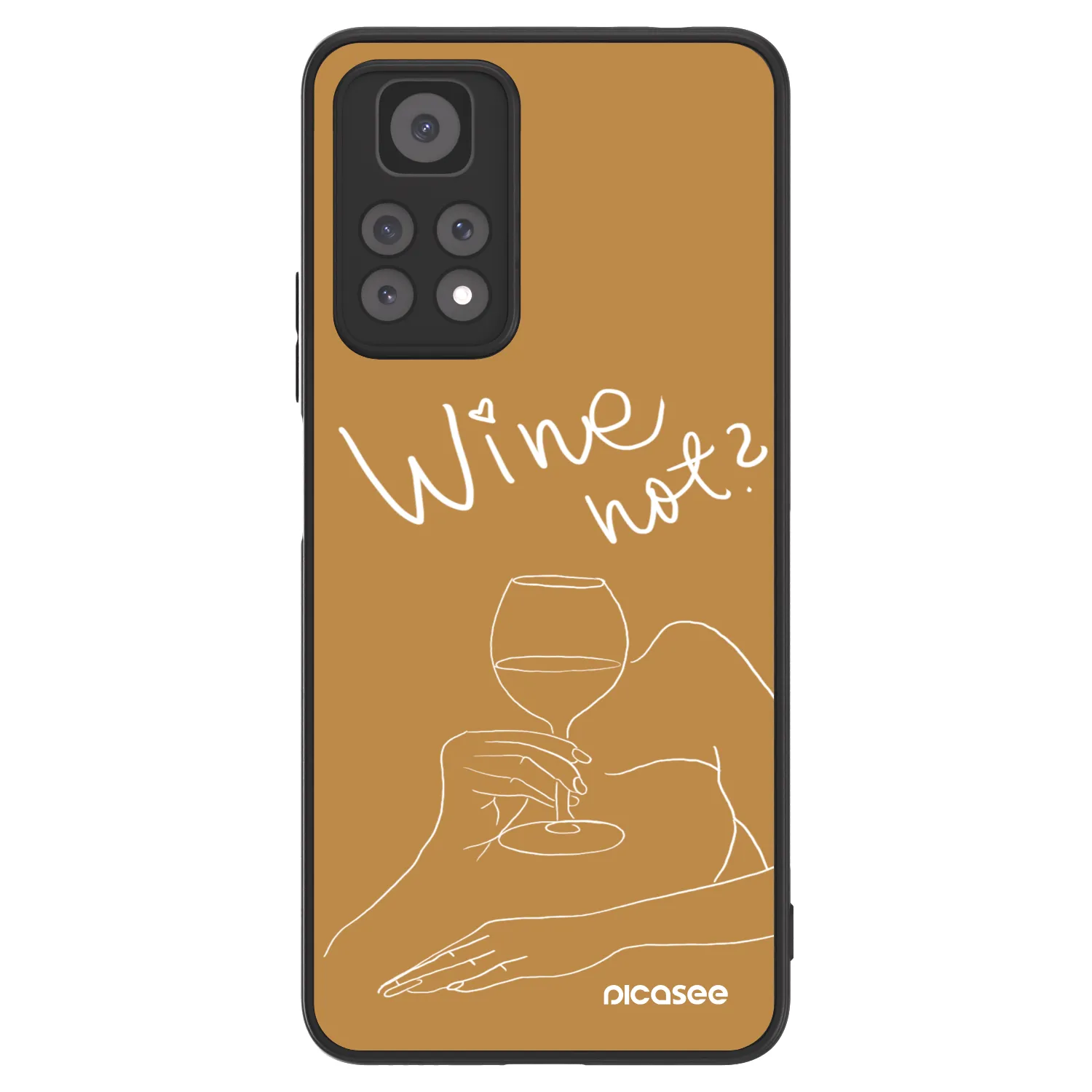 Picasee ULTIMATE CASE Xiaomi Redmi Note 11 Pro - készülékre - Wine not