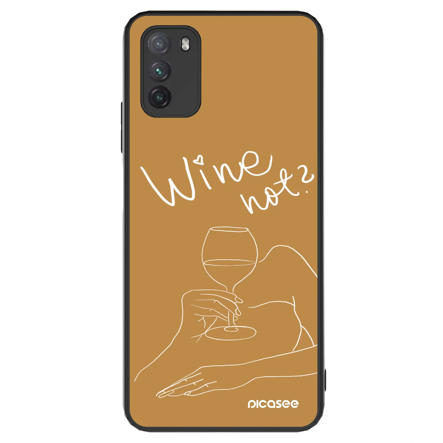 Picasee ULTIMATE CASE Xiaomi Poco M3 - készülékre - Wine not