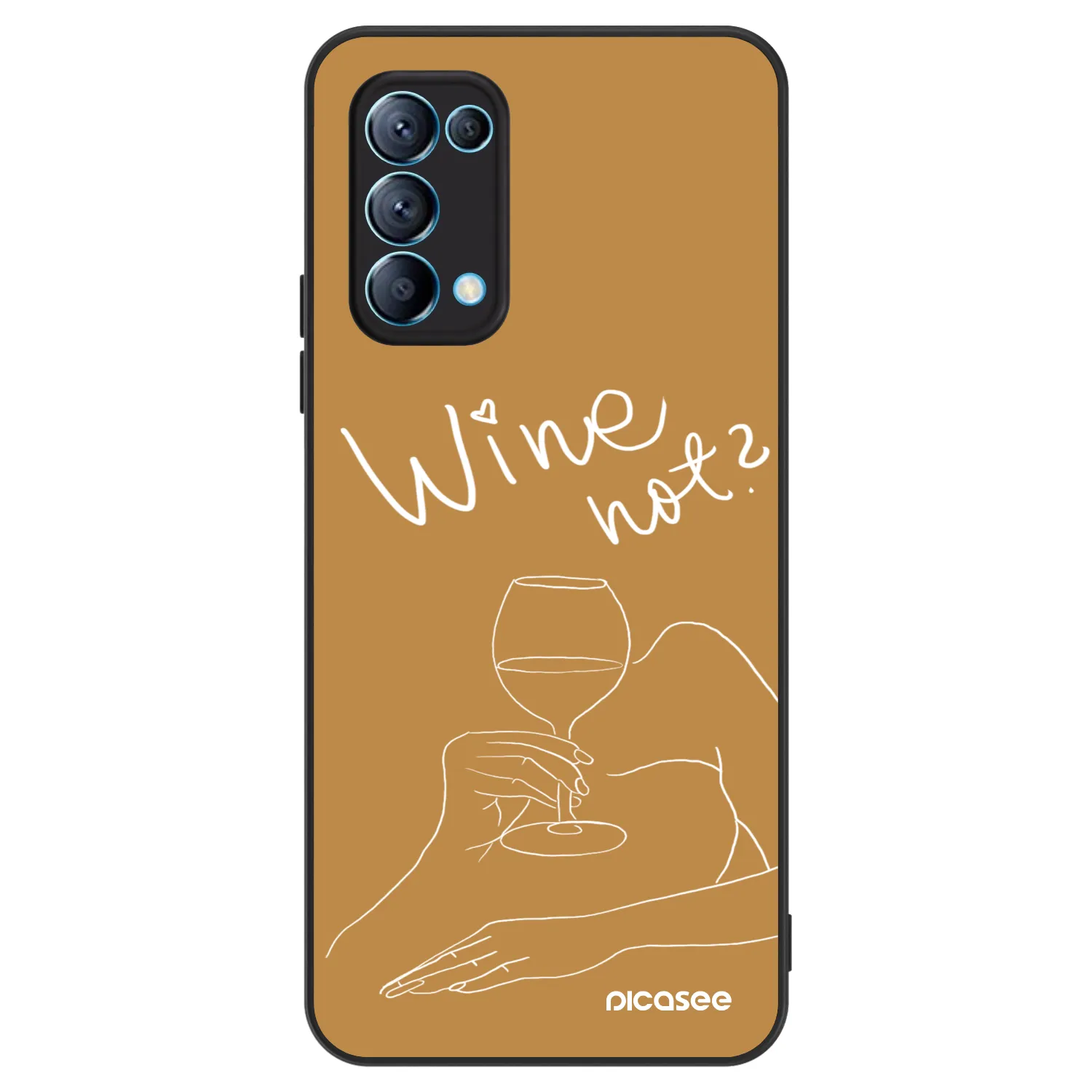 Picasee ULTIMATE CASE OPPO Reno 5 5G - készülékre - Wine not
