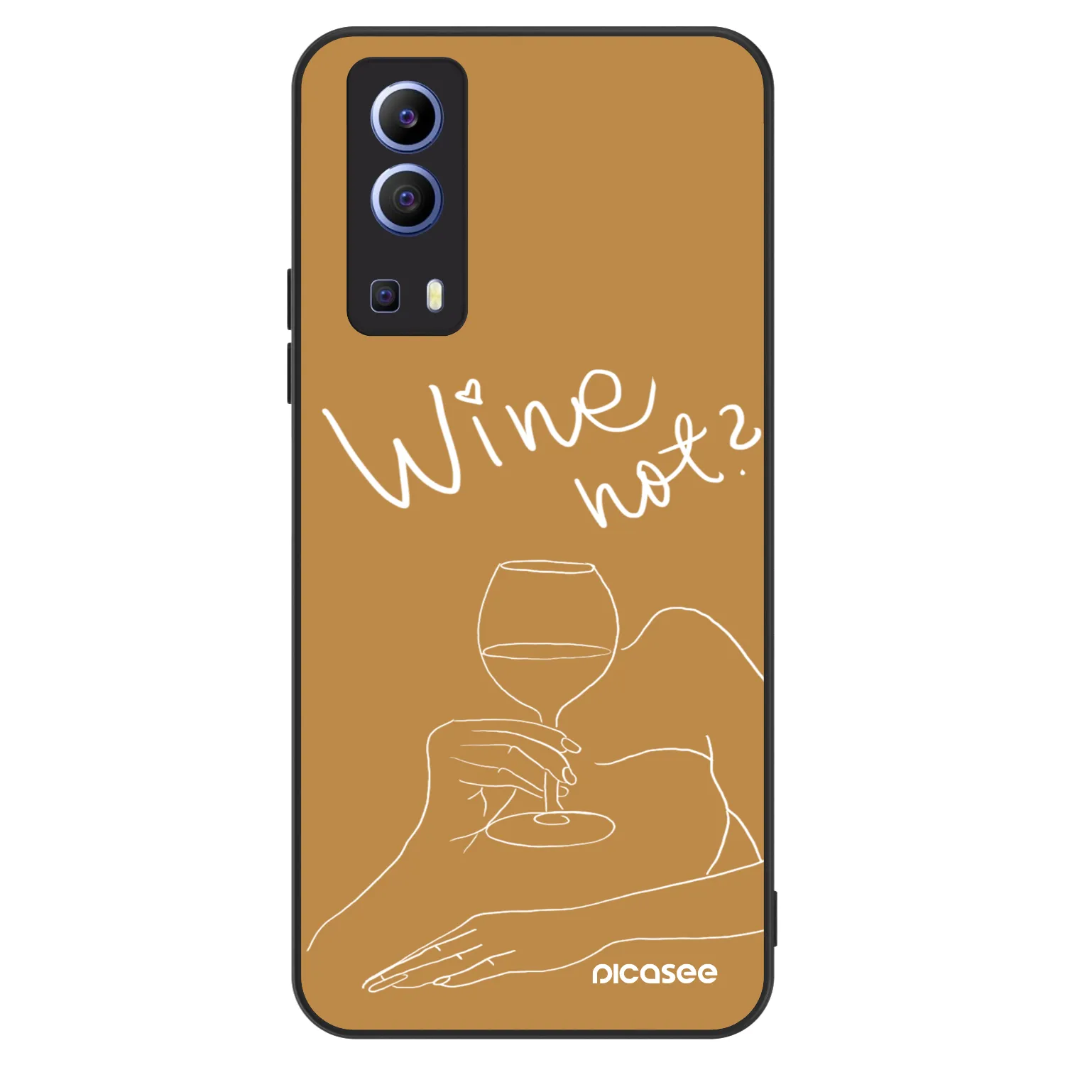 Picasee ULTIMATE CASE Vivo Y52 5G - készülékre - Wine not