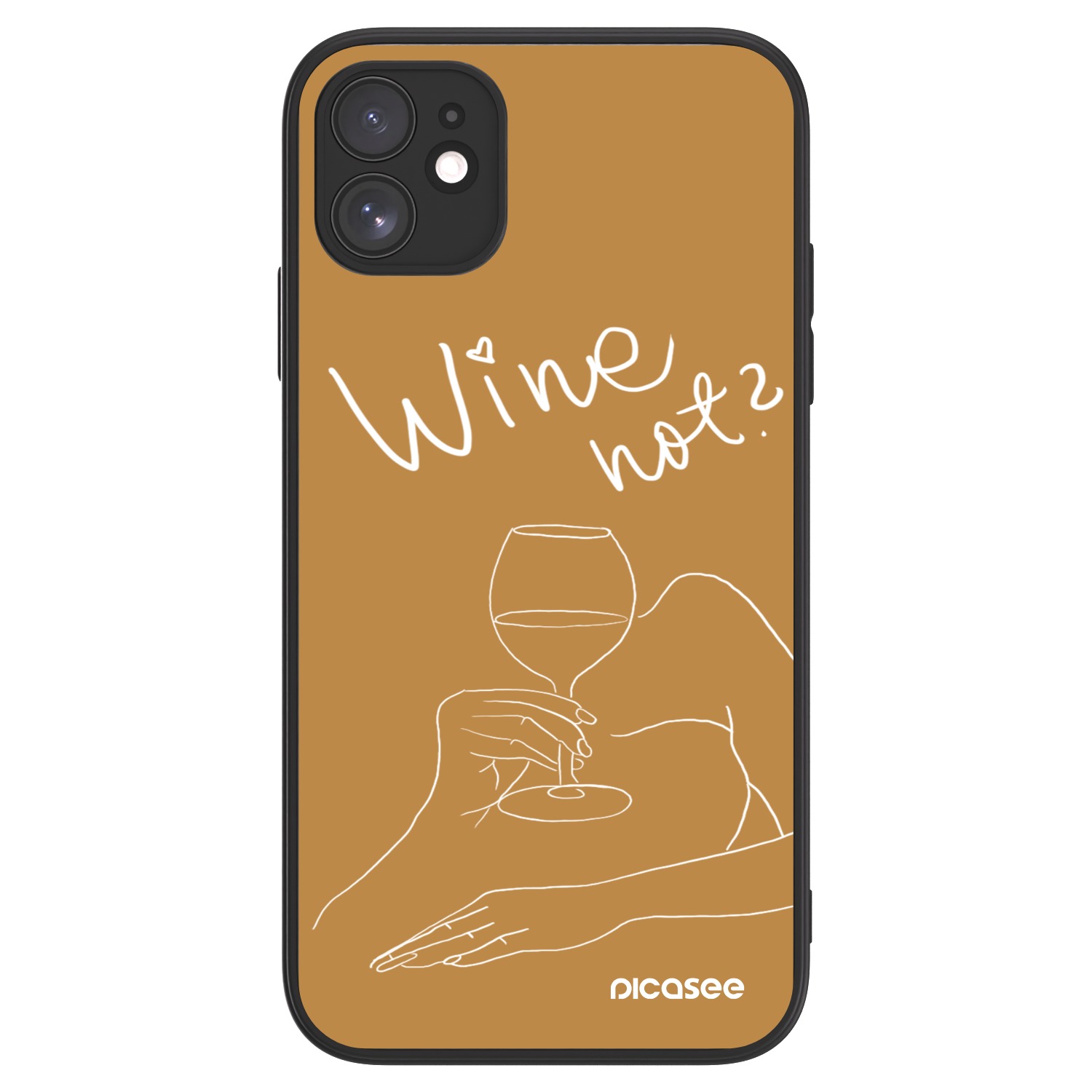 Picasee ULTIMATE CASE MagSafe Apple iPhone 11 - készülékre - Wine not