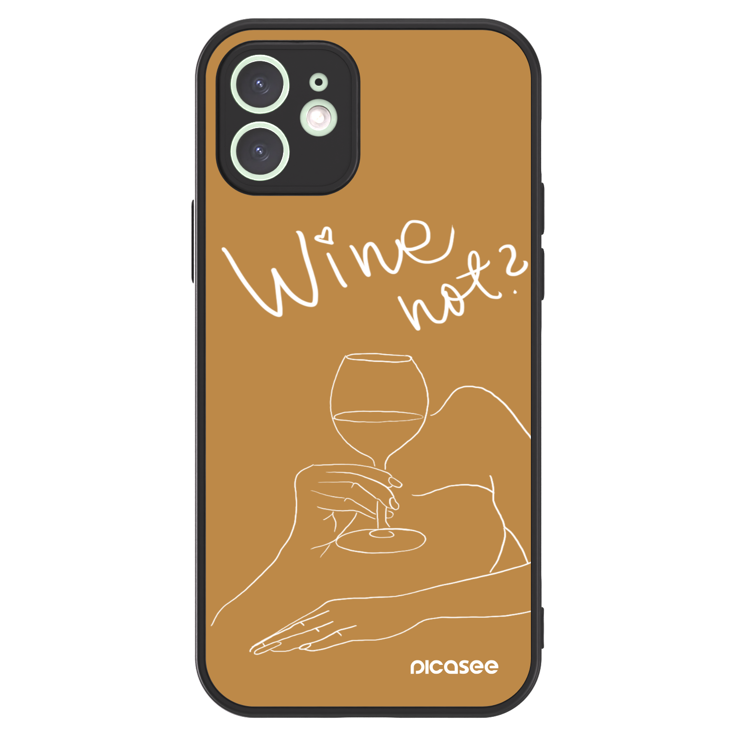 Picasee ULTIMATE CASE MagSafe Apple iPhone 12 - készülékre - Wine not