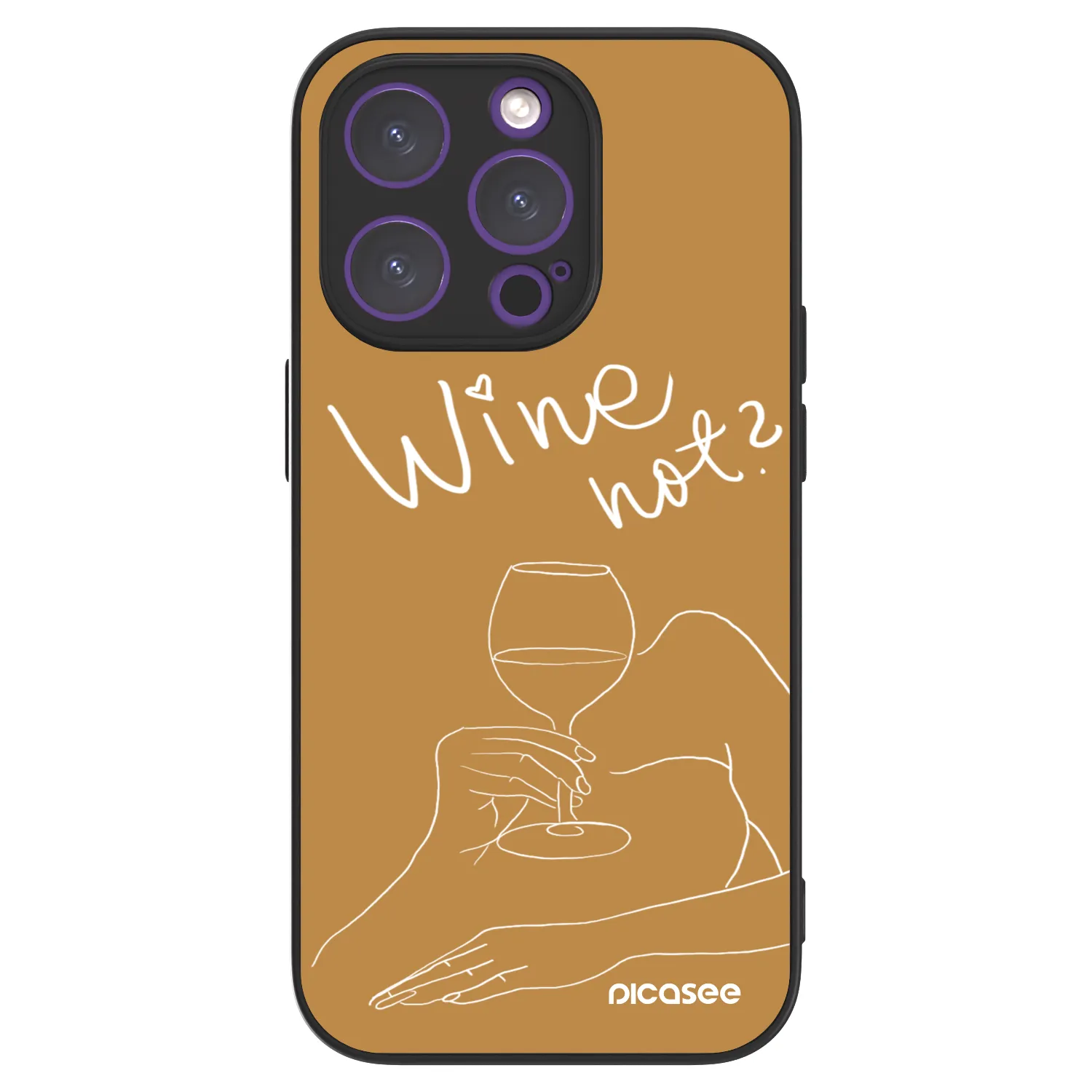 Picasee ULTIMATE CASE MagSafe Apple iPhone 14 Pro - készülékre - Wine not