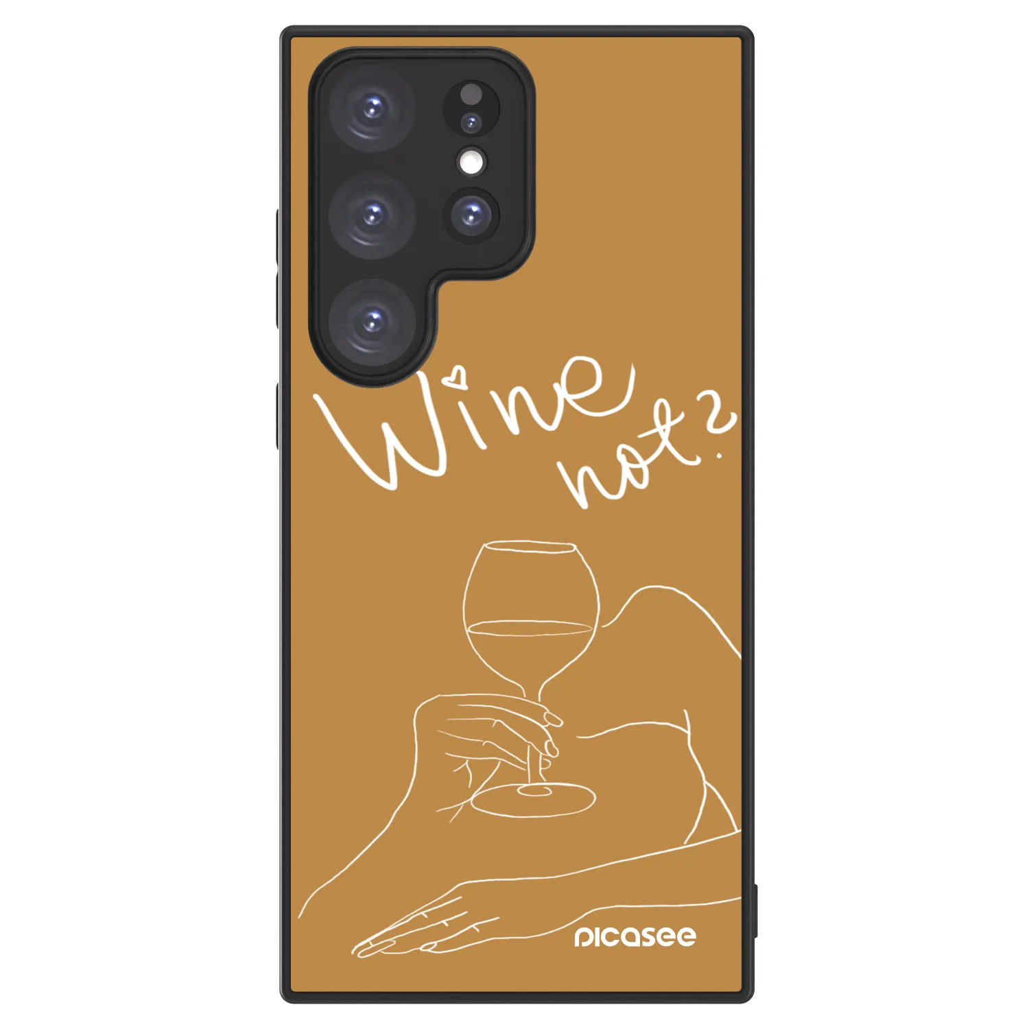 Picasee ULTIMATE CASE Samsung Galaxy S23 Ultra 5G - készülékre - Wine not