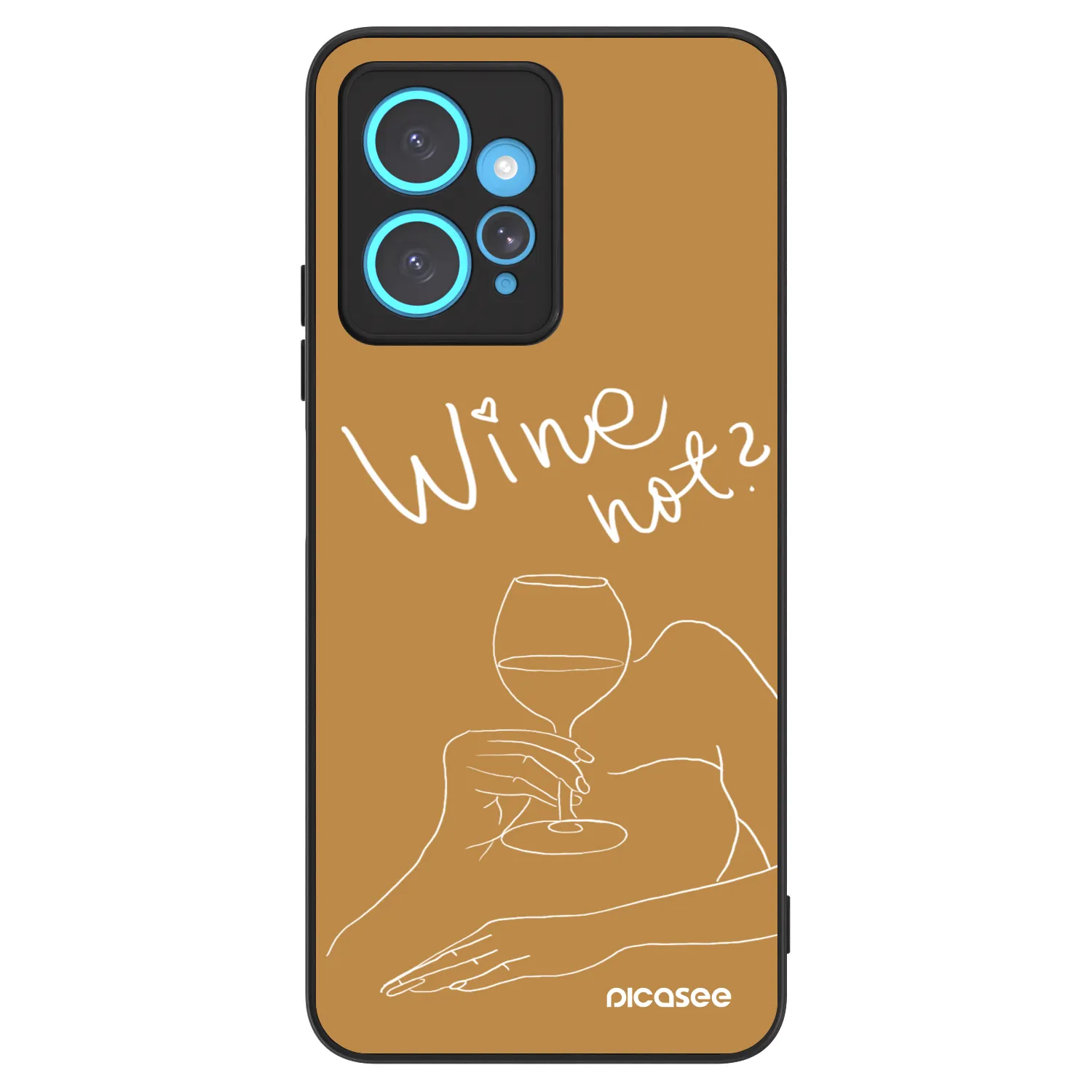 Picasee ULTIMATE CASE Xiaomi Redmi Note 12 4G - készülékre - Wine not