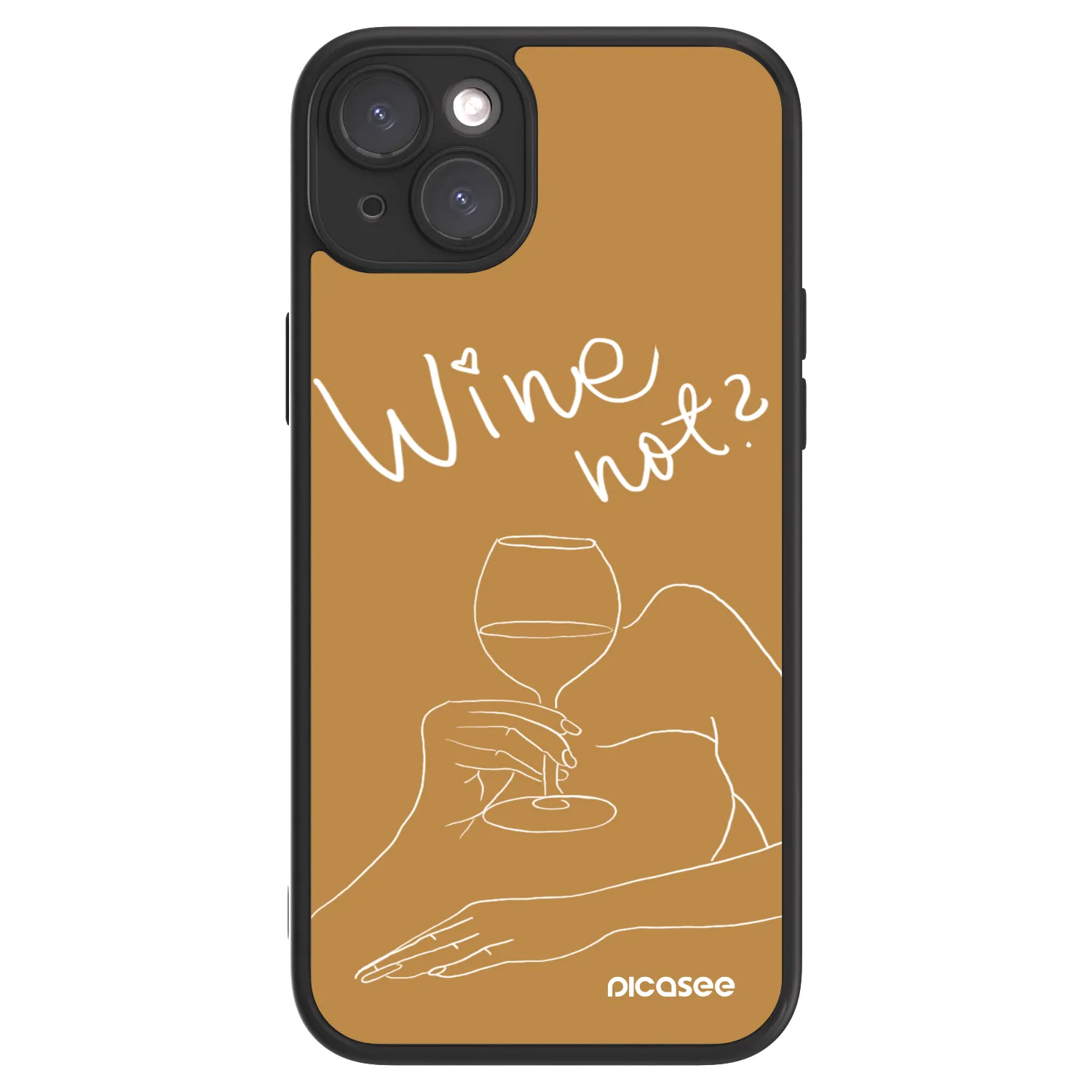 Picasee ULTIMATE CASE MagSafe Apple iPhone 15 Plus - készülékre - Wine not