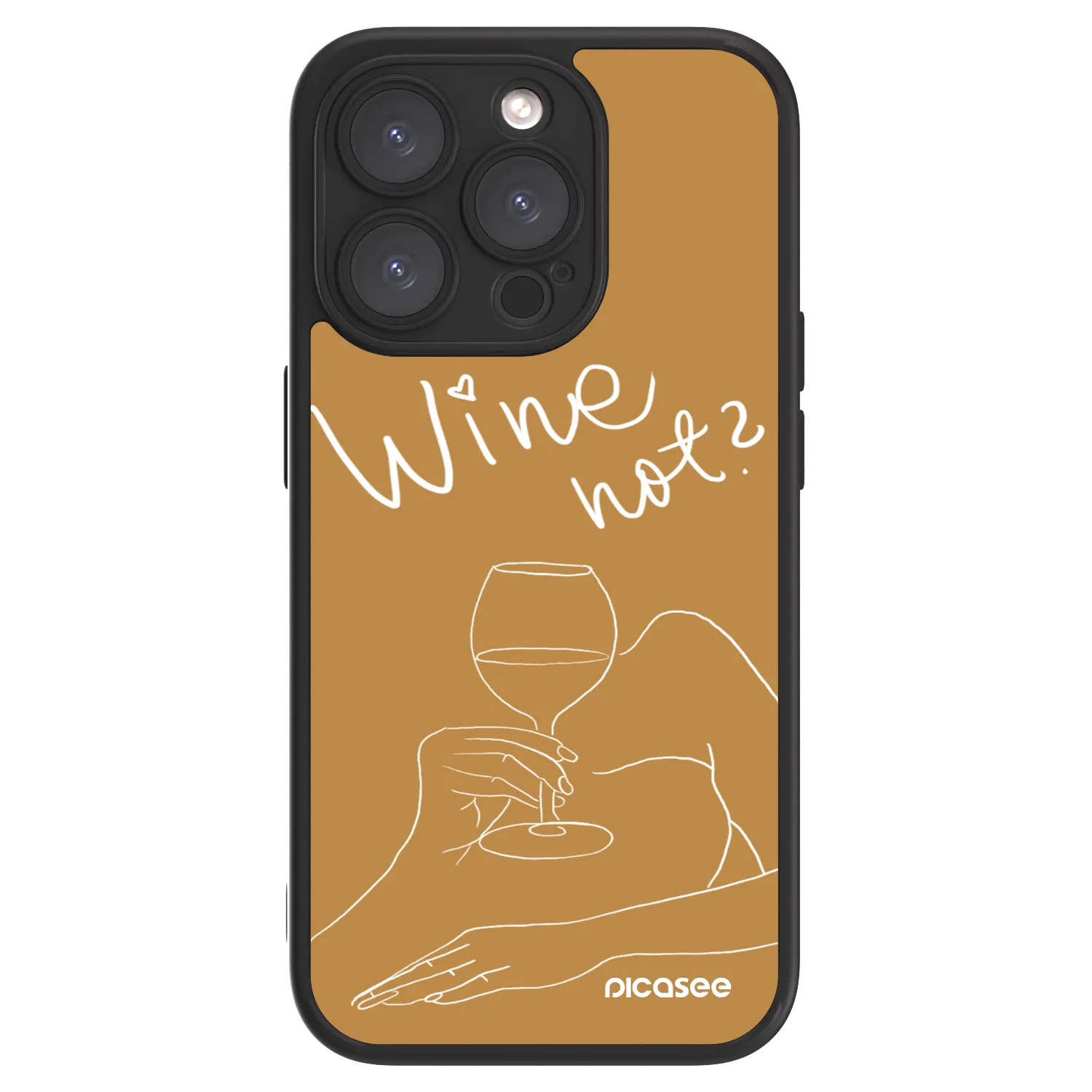 Picasee ULTIMATE CASE MagSafe Apple iPhone 15 Pro - készülékre - Wine not