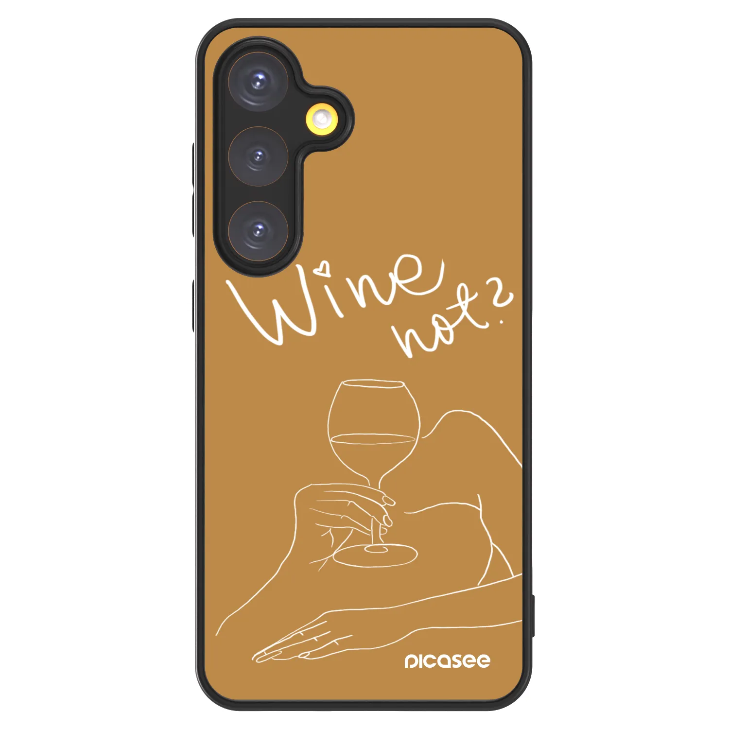 Picasee ULTIMATE CASE PowerShare Samsung Galaxy S24 S921B 5G - készülékre - Wine not