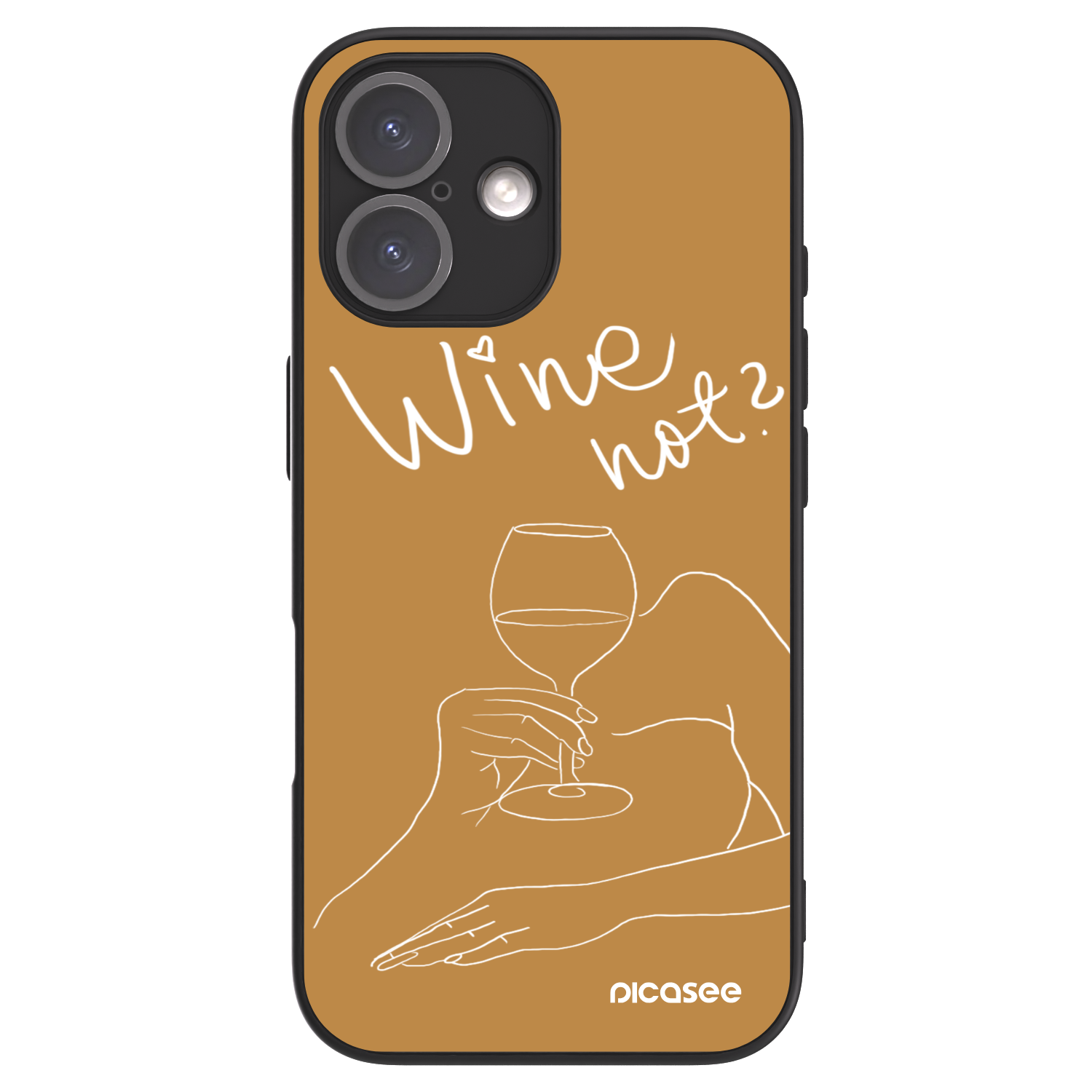 Picasee ULTIMATE CASE MagSafe Apple iPhone 16 - készülékre - Wine not