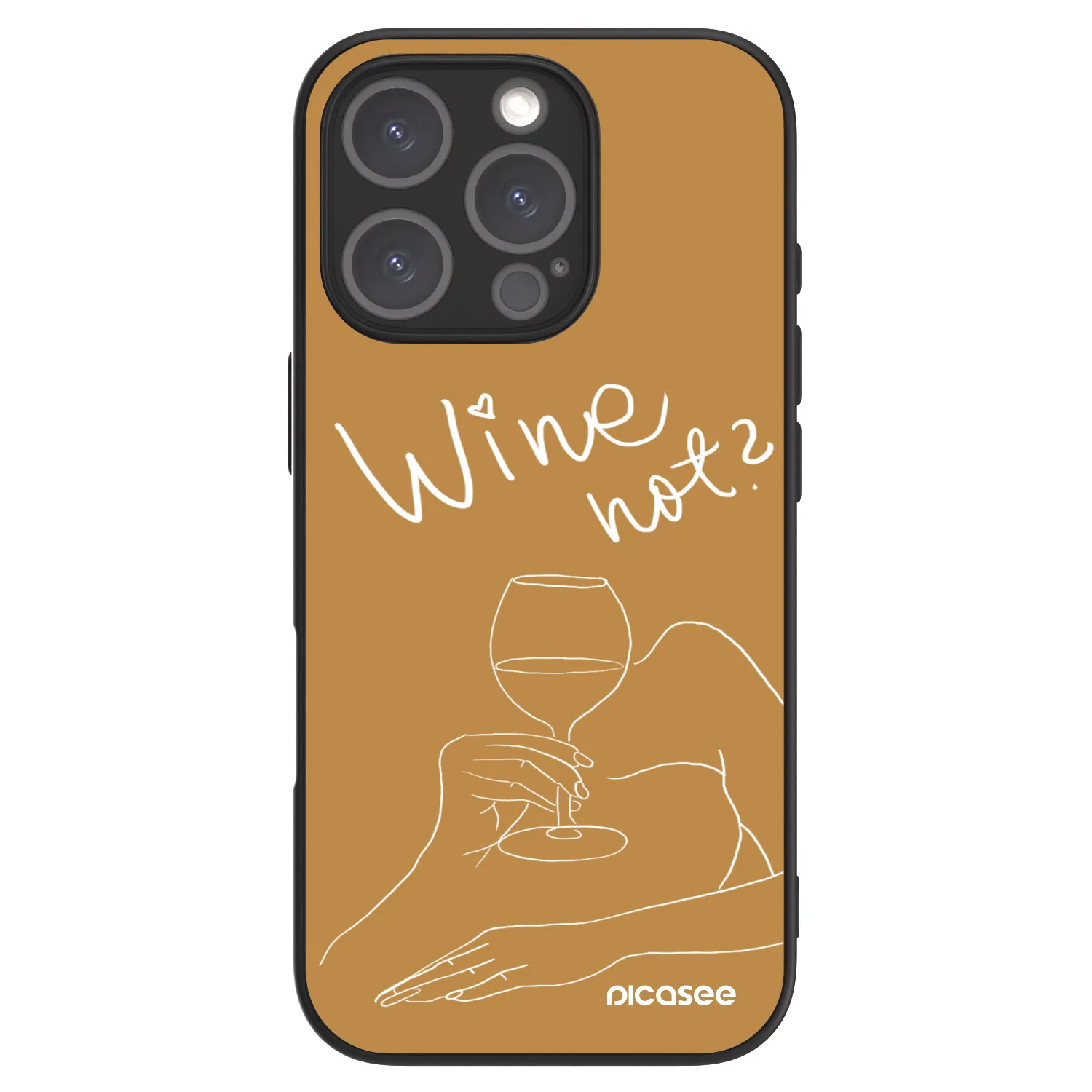 Picasee ULTIMATE CASE Apple iPhone 16 Pro - készülékre - Wine not