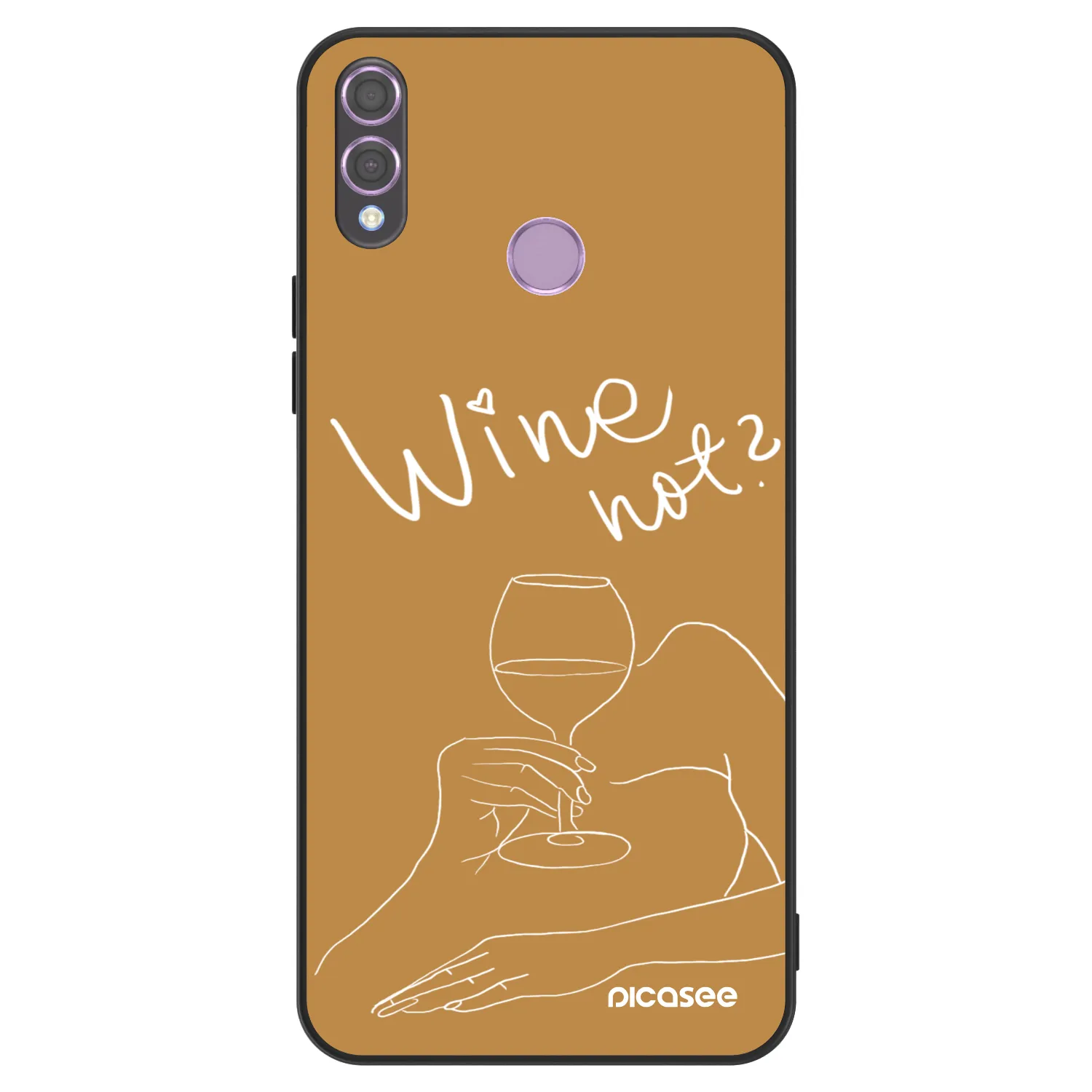 Picasee ULTIMATE CASE Honor 8X - készülékre - Wine not