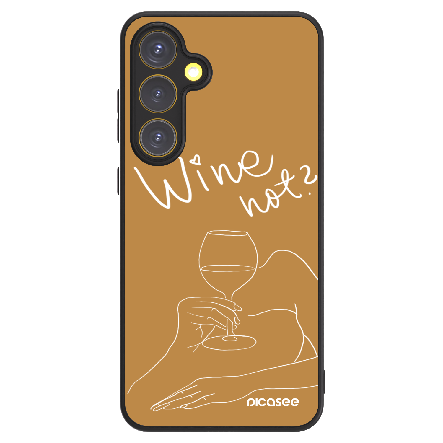 Picasee ULTIMATE CASE PowerShare Samsung Galaxy S24 FE S721B - készülékre - Wine not