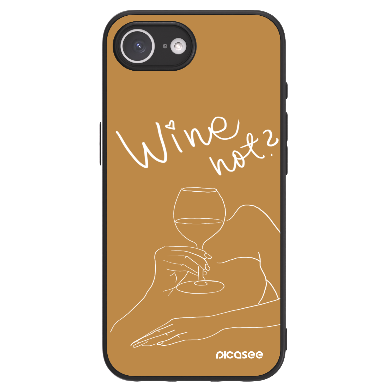 Picasee ULTIMATE CASE MagSafe Apple iPhone 16e - készülékre - Wine not