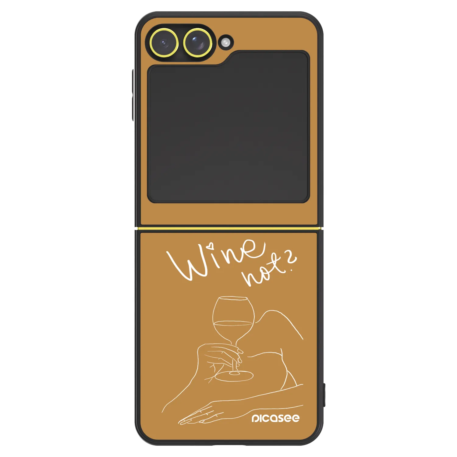 Picasee ULTIMATE CASE Samsung Galaxy Z Flip5 5G - készülékre - Wine not