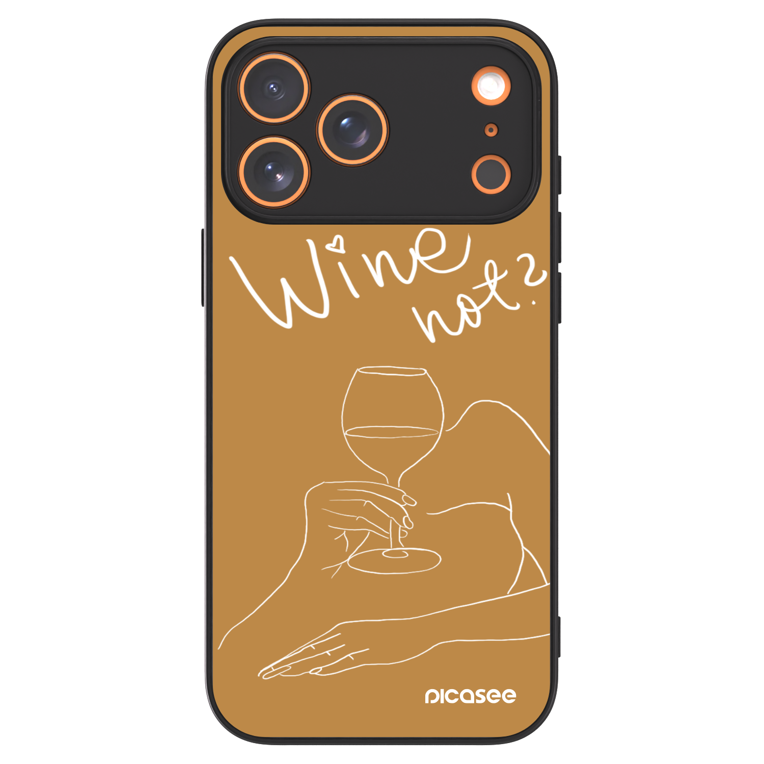 Picasee ULTIMATE CASE MagSafe Apple iPhone 17 Pro Max - készülékre - Wine not