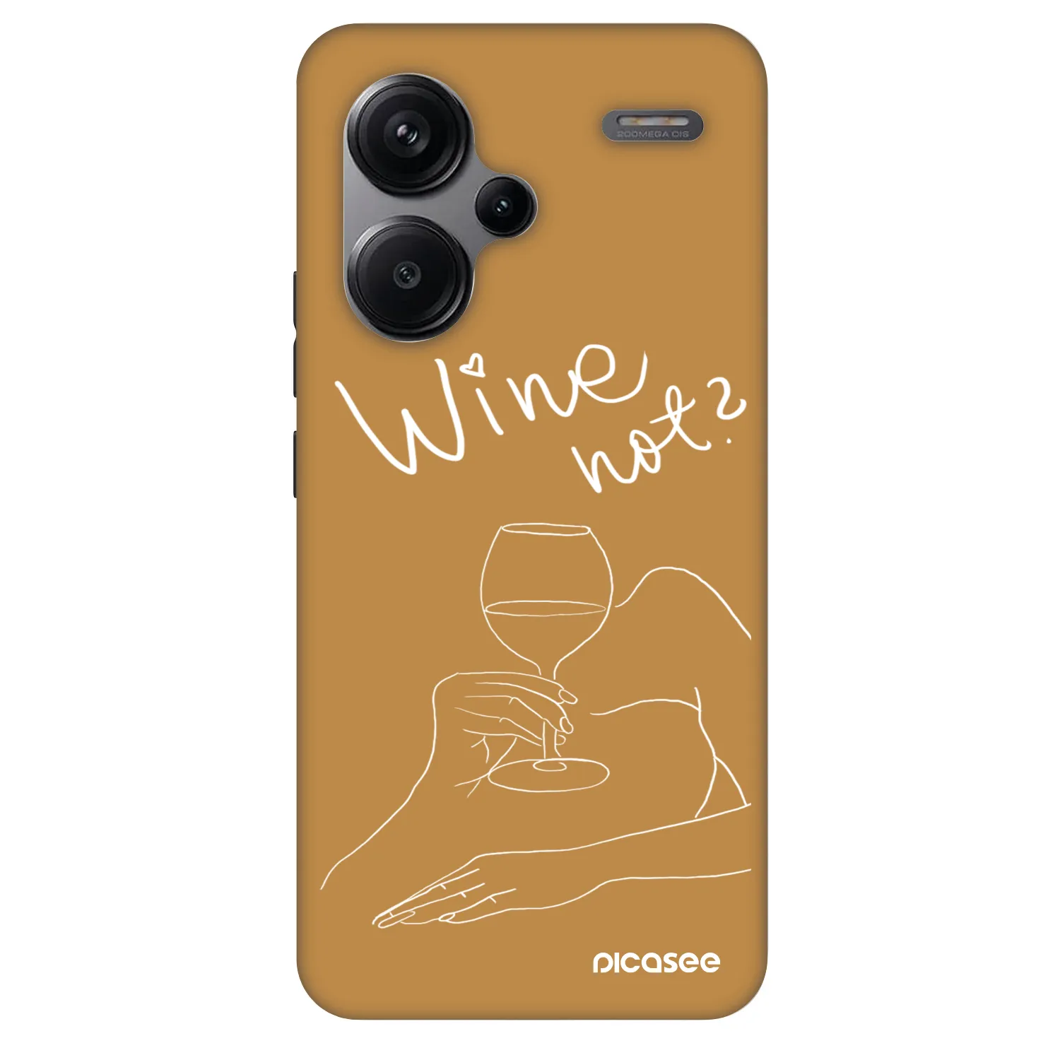 Picasee Fashion Case Xiaomi Redmi Note 13 Pro+ 5G - Wine not