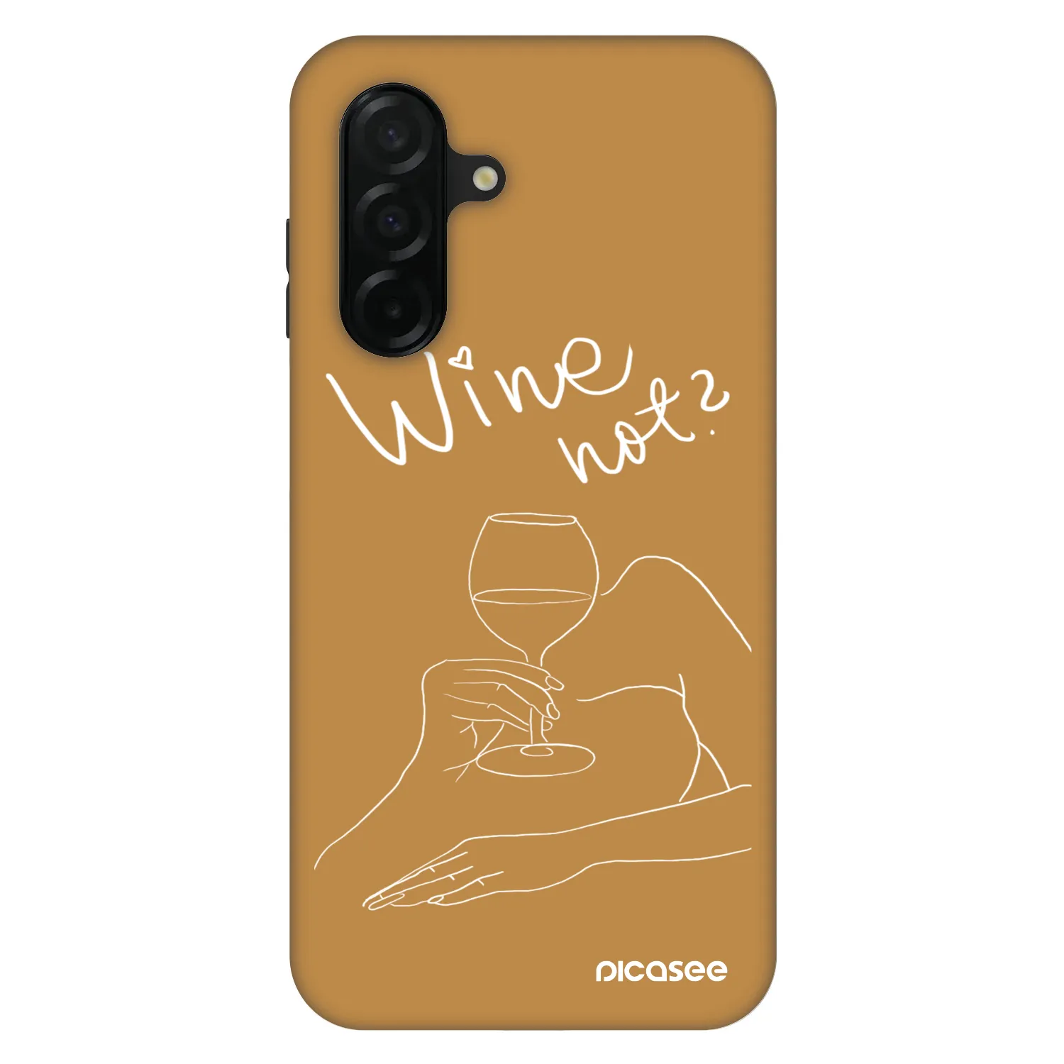 Picasee Fashion Case Samsung Galaxy A26 5G A266B - Wine not