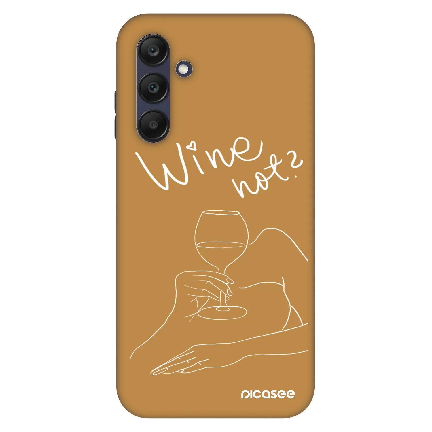 Picasee Fashion Case Samsung Galaxy A25 A256B 5G - Wine not