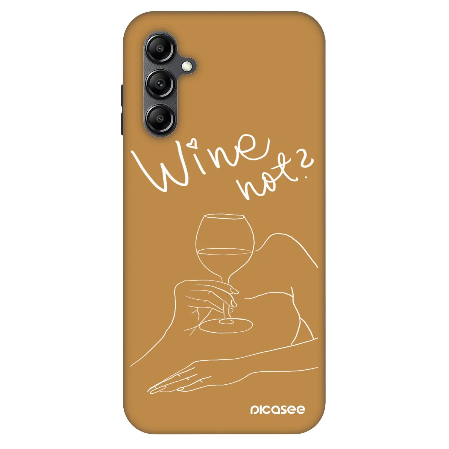 Picasee Fashion Case Samsung Galaxy A14 4G A145R - Wine not