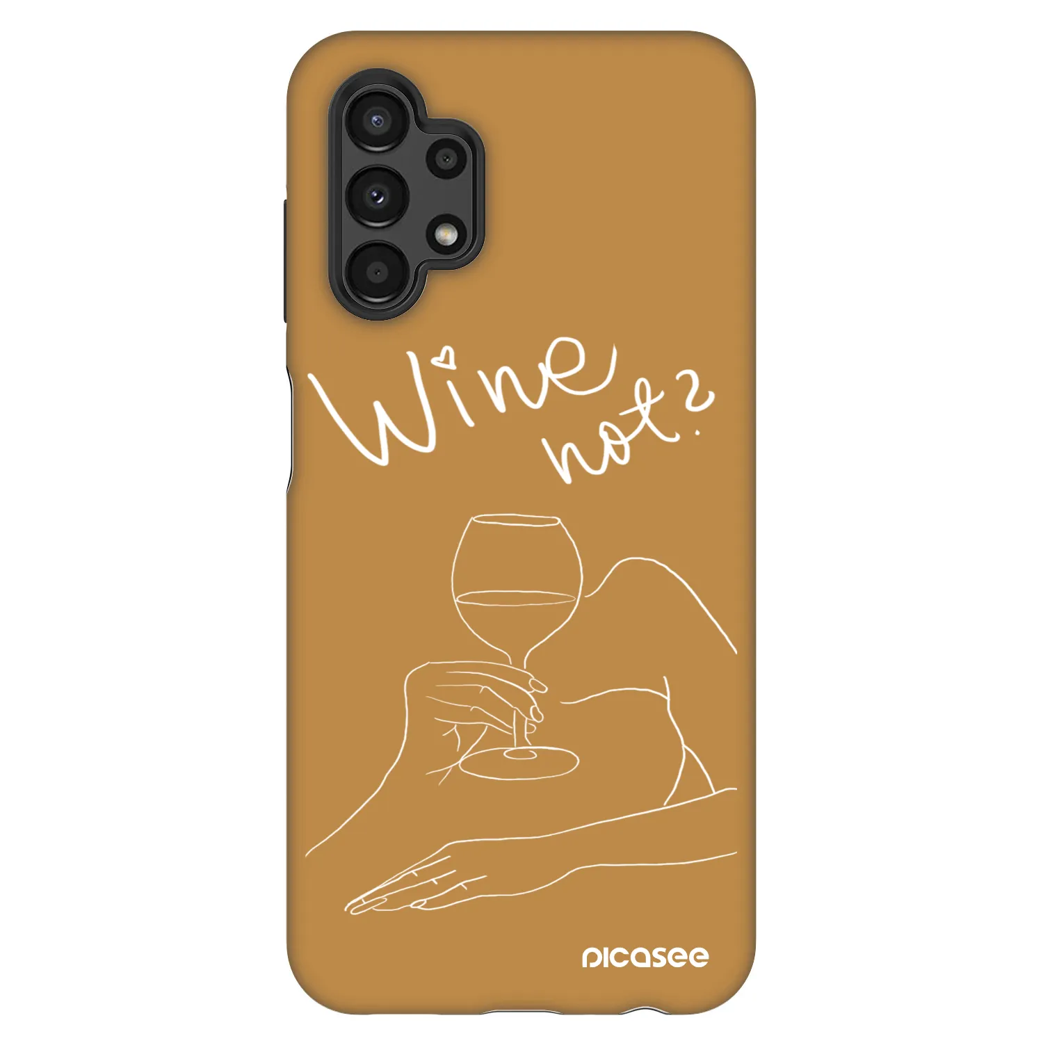 Picasee Fashion Case Samsung Galaxy A13 4G A135 - Wine not