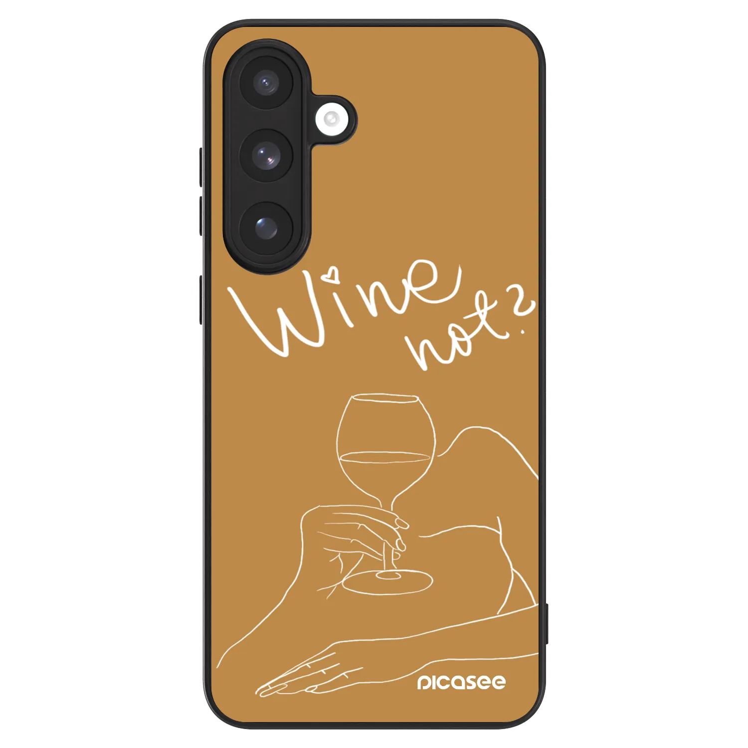 Picasee ULTIMATE CASE PowerShare Samsung Galaxy S25 FE 5G - készülékre - Wine not
