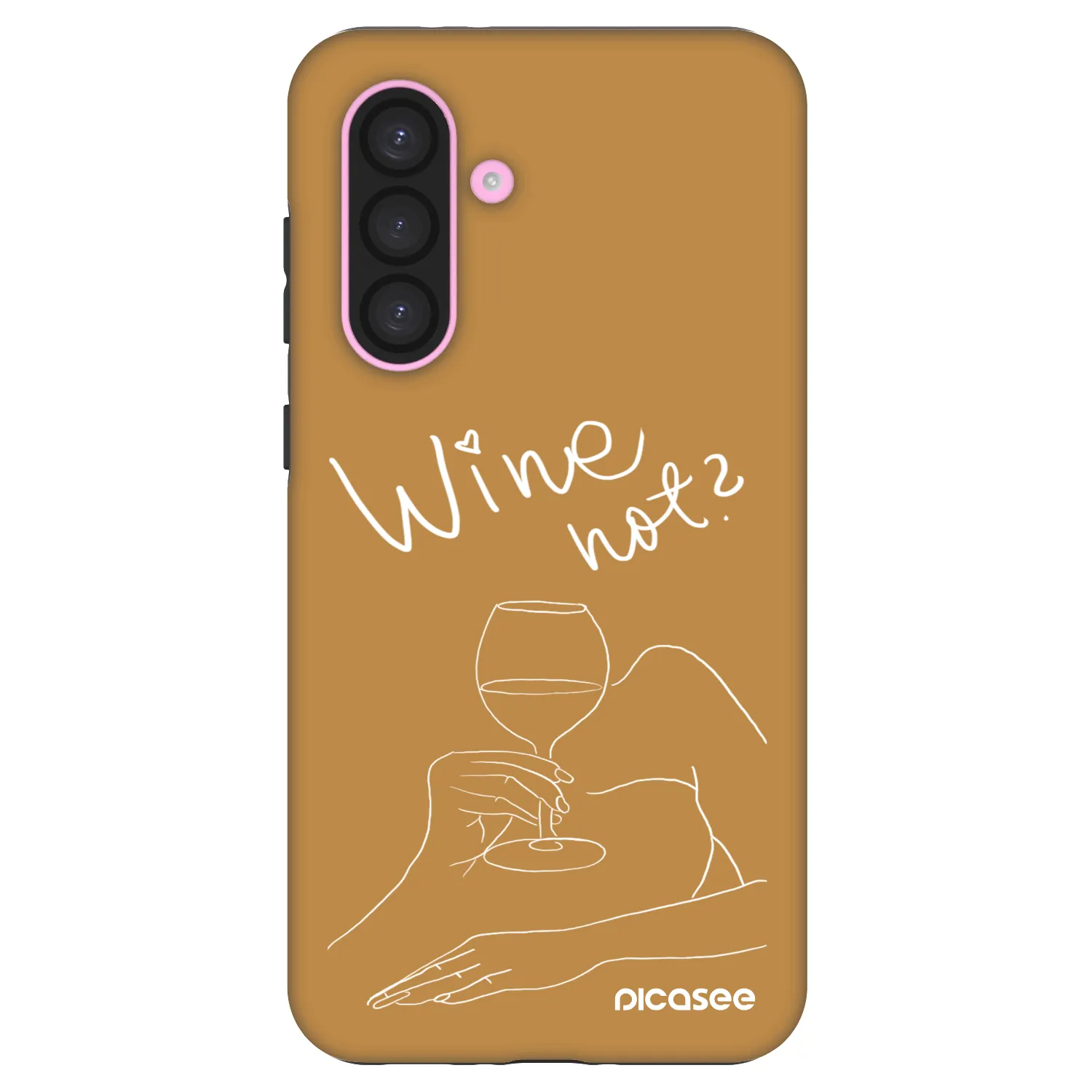 Picasee Fashion Case Samsung Galaxy A56 5G A566B - Wine not