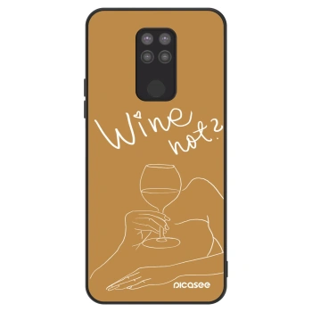 Szilikon tok erre a típusra Xiaomi Redmi Note 9 - Wine not