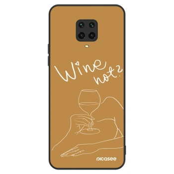 Szilikon tok erre a típusra Xiaomi Redmi Note 9 Pro - Wine not