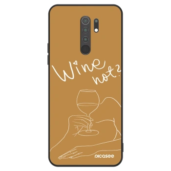Szilikon tok erre a típusra Xiaomi Redmi 9 - Wine not
