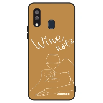 Szilikon tok erre a típusra Samsung Galaxy A40 A405F - Wine not