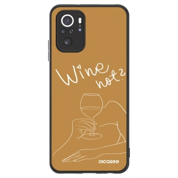 Szilikon tok erre a típusra Xiaomi Redmi Note 10 - Wine not