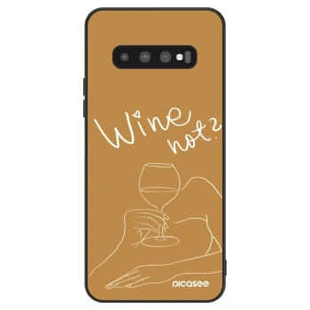 Szilikon tok erre a típusra Samsung Galaxy S10 G973 - Wine not