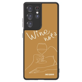 Szilikon tok erre a típusra Samsung Galaxy S21 Ultra 5G G998B - Wine not