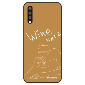 Szilikon tok erre a típusra Samsung Galaxy A70 A705F - Wine not