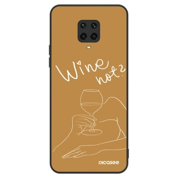 Szilikon tok erre a típusra Xiaomi Redmi Note 9S - Wine not