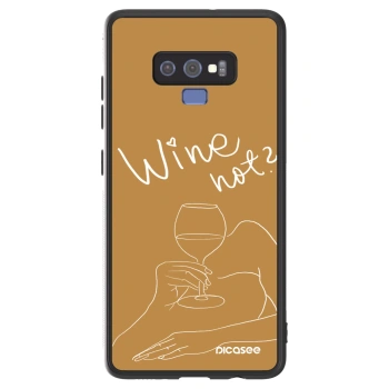 Szilikon tok erre a típusra Samsung Galaxy Note 9 N960F - Wine not