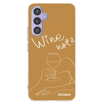 Picasee átlátszó szilikon tok az alábbi mobiltelefonokra Samsung Galaxy A54 5G A546B - Wine not