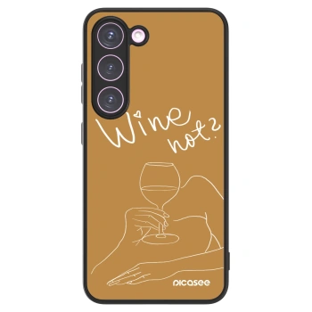 Picasee ULTIMATE CASE PowerShare Samsung Galaxy S23 5G - készülékre - Wine not
