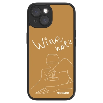 Szilikon tok erre a típusra Apple iPhone 15 - Wine not