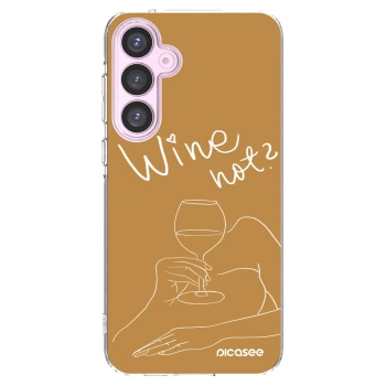 Picasee átlátszó szilikon tok az alábbi mobiltelefonokra Samsung Galaxy A55 5G A556B - Wine not