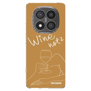 Picasee átlátszó szilikon tok az alábbi mobiltelefonokra Xiaomi Redmi Note 14 Pro+ 5G - Wine not