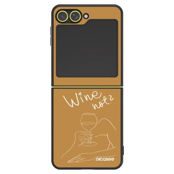 Szilikon tok erre a típusra Samsung Galaxy Z Flip6 5G - Wine not